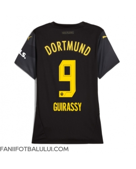Borussia Dortmund Serhou Guirassy #9 Tricou Fotbal Replică 2024-25 Femei Deplasare
